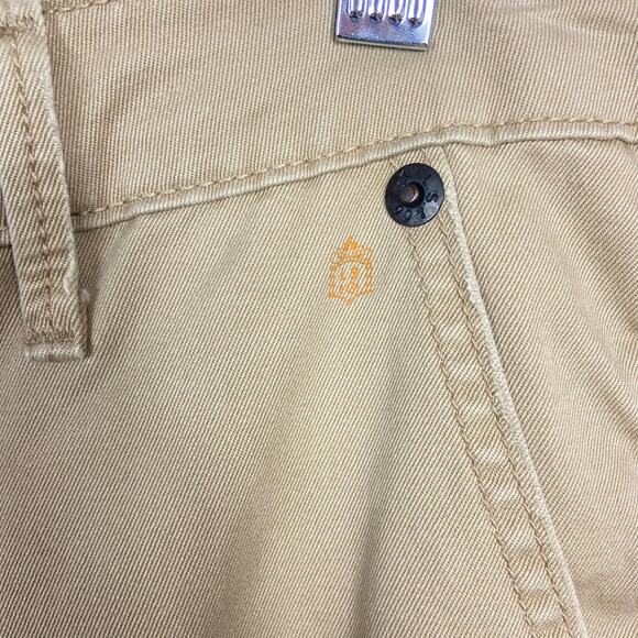 Levi's Tab Twills‎ Bootcut Pants Size 8 Khaki Tan Cotton Retro Y2K 2006 - Picture 6 of 11